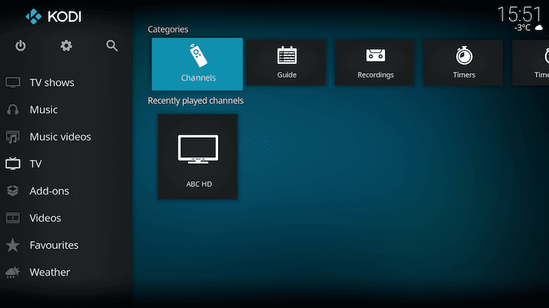 IPTV at Kodi