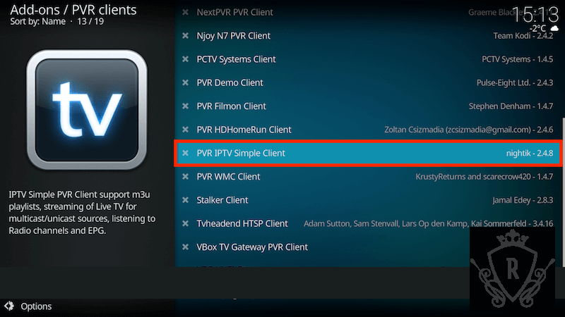IPTV for Kodi